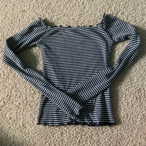 Off the shoulder shirt